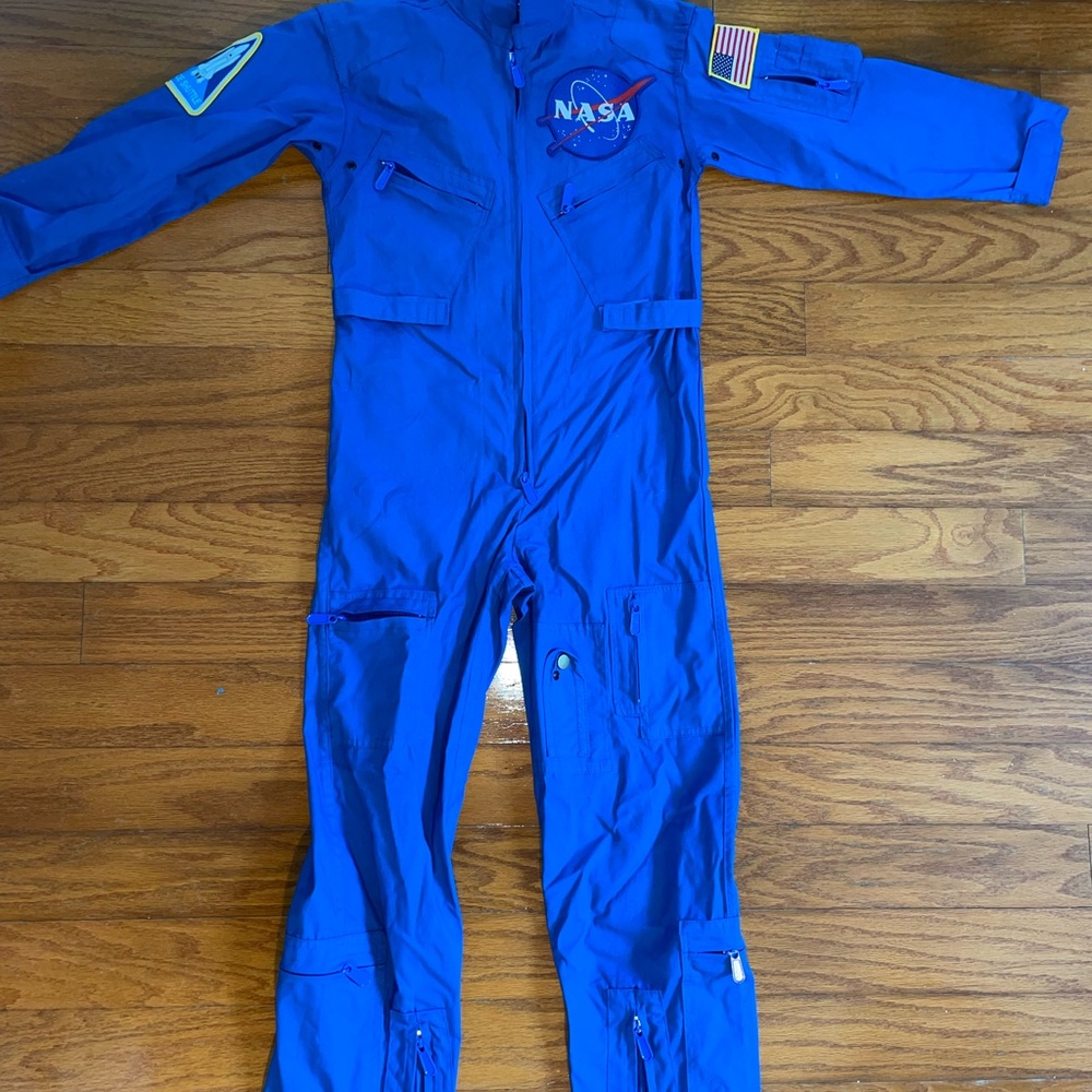 NASA Blue Flight Suit